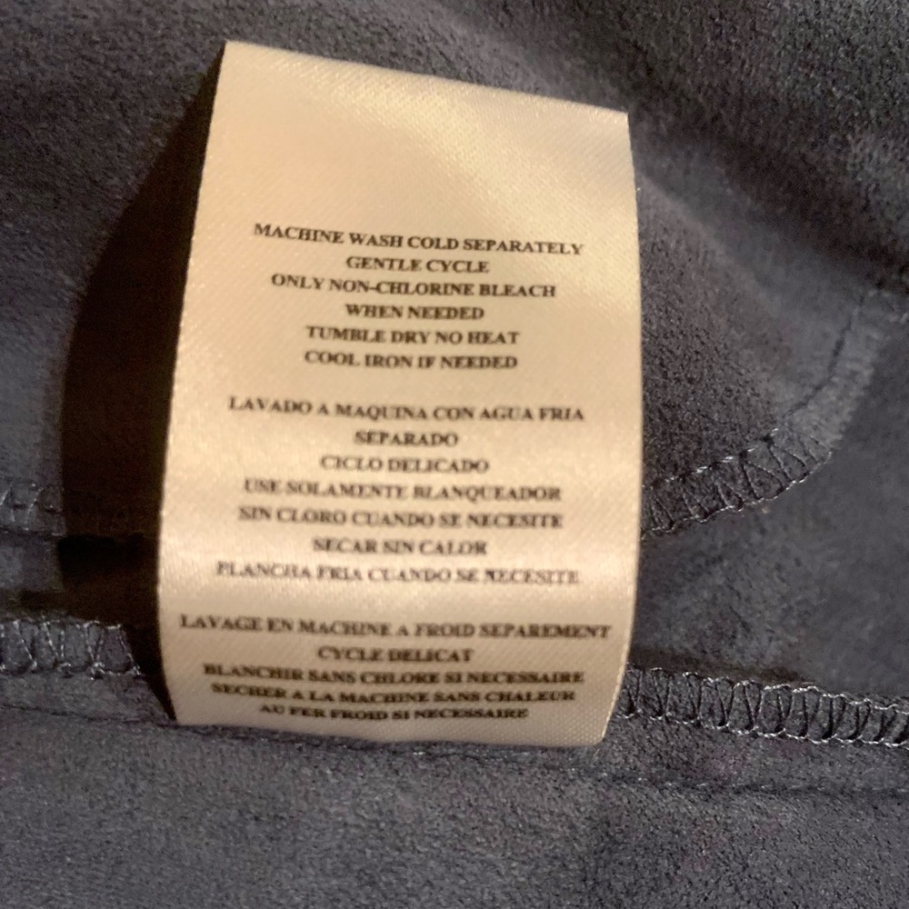 LN KUT FROM THE KLOTH JACKET. FEELS LIKE SUEDE BUT MACHINE WASH  & DRY. DARLING - Picture 7 of 10
